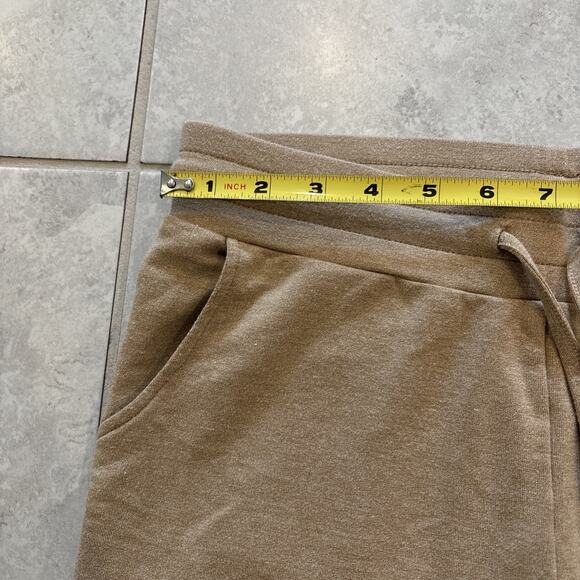 Buff Bunny Joggers Womens Small Brown Tapered Drawstring Mid Rise 27” In - Picture 4 of 8